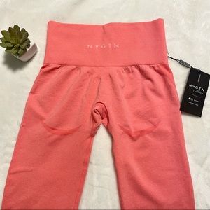 NVGTN Coral Contour Seamless Leggings